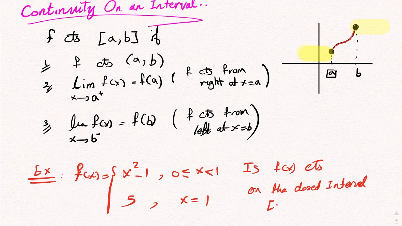 Lecture#18(Continuity)-part#3 - YouTube