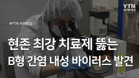 현존 최강 치료제 뚫는 B형 간염 내성 바이러스 발견 / YTN 사이언스