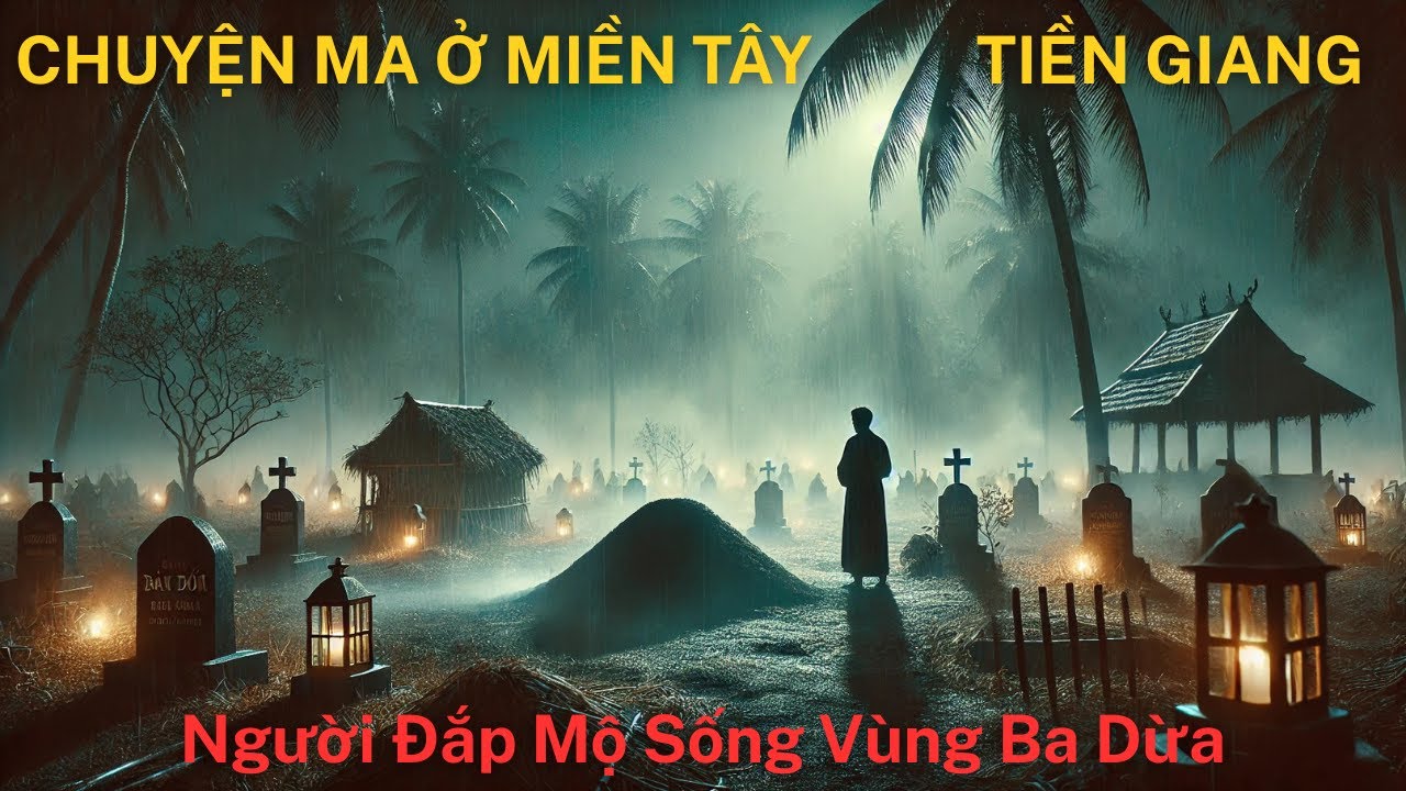Truyện ma Cai Lậy –Tiền Giang–Người Đắp Mộ Sống Vùng Ba Dừa #truyenma #kểtruyệnma #ketruyenma