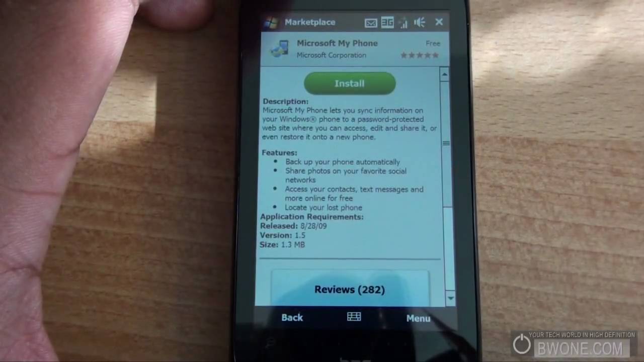 gaming logo Windows Mobile Marketplace - BWOne.com