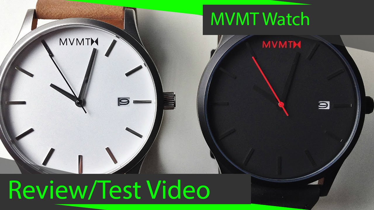 MVMT Watches Gold Case with Black Band Review