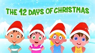 ❄♫ Twelve Days Of Christmas ♫ 🔔Famous Christmas Songs For Kids 🔔 Christmas Carols For Children ♫🔔❄