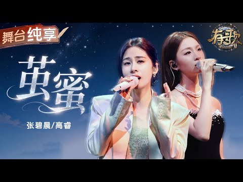 【纯享版】张碧晨首次挑战高难度唱腔和全新曲风！合作高睿一首《茧蜜》丝滑转音搭配抓耳旋律舞台高级感直接拉满！  #有歌2 EP2 20260109