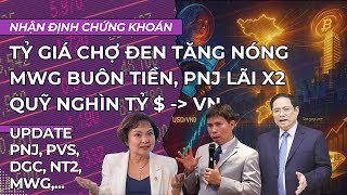 Quỹ nghìn tỷ $ quan tâm VN, tỷ giá chợ đen tăng nóng, MWG buôn tiền, PNJ x2| Nhận định chứng khoán