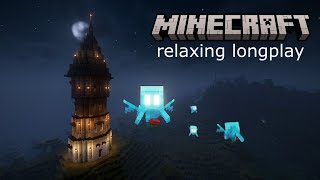Magical Fantasy Tower: Minecraft Relaxing Longplay (No Commentary)