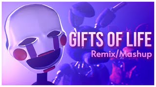 FNAF - GIFTS OF LIFE || Still Alive + The Puppet Song [Remix/Mashup]