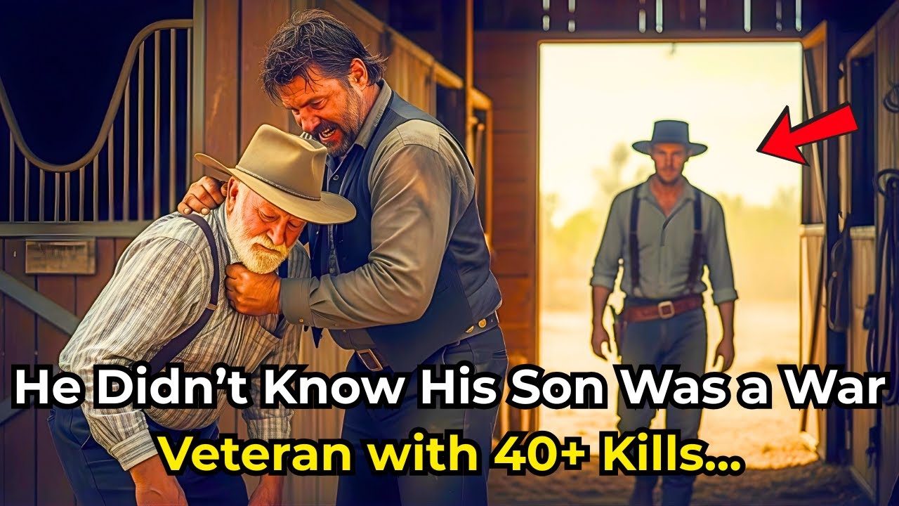 A Wanted Criminal Harassed an Old Stable Man He Didn’t Know His Son Was War Veteran with 40+ Kills.