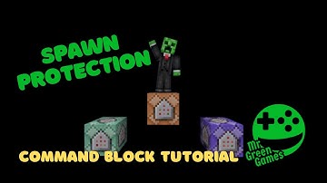 Simple Spawn Protection - Command Block #Minecraft #BedrockEdition