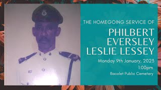 The Celebration of Life - Philbert Eversley Leslie Lessey