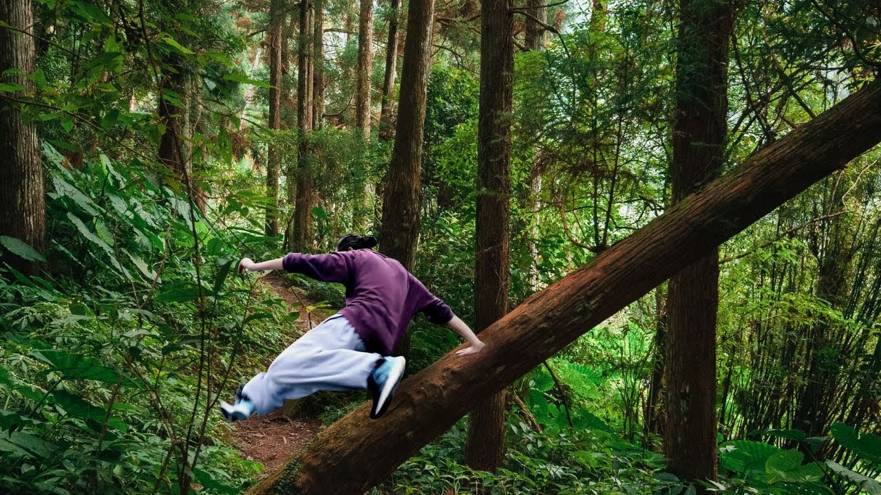 Parkour meets trail running vibram 5 finger shoes youtube