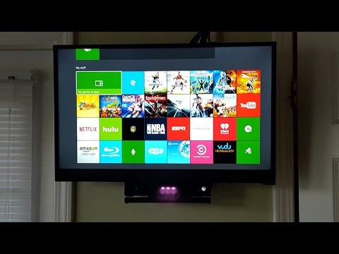 2015 xbox one kinect 2.0 wall mount under tv do it yourself