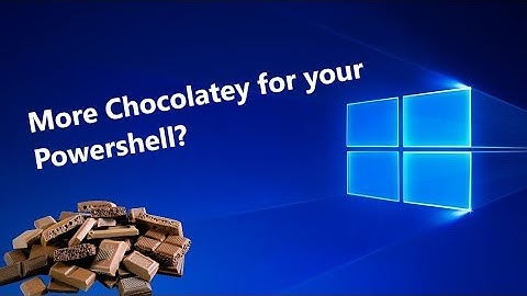 How to use Chocolatey Server as Powershell Repository