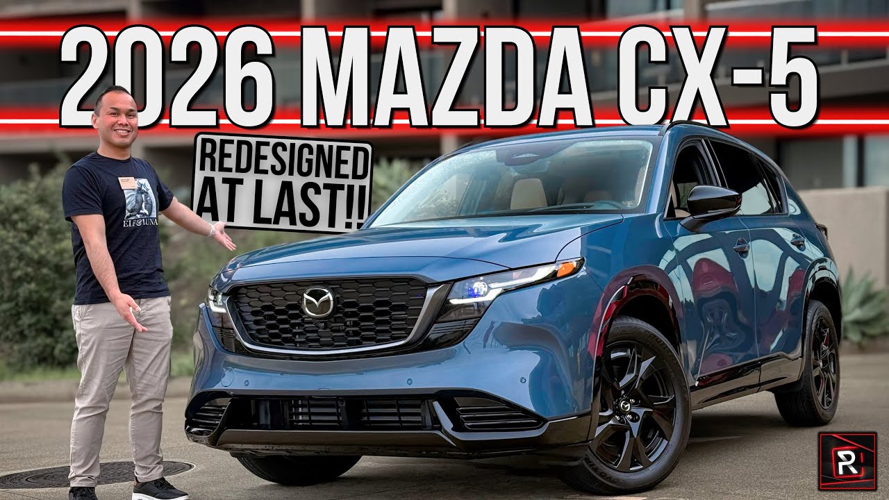 2026 Mazda CX-5 Premium Plus Detailed Tour – Biggest Tech Upgrade in Mazda History?