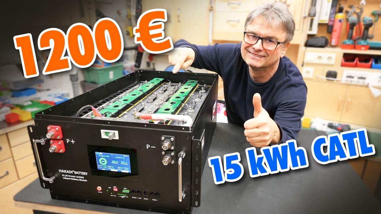 15 kWh CATL Akku für NUR 1200€ - DIY PV-Speicher zum Kampfpreis! 😳