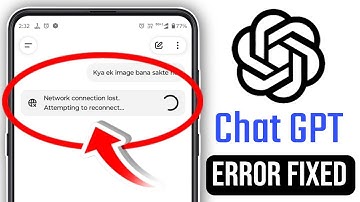 Network connection lost attempting to reconnect chatgpt, network connection lost chatgpt problem