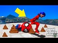 LADY BUG fez COCO no BEBE ARANHA 💩 - GTA 5