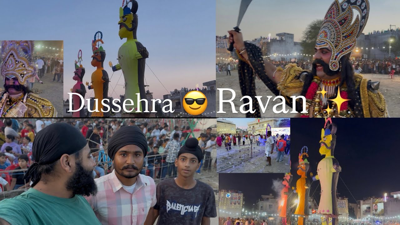2nd Day Dussehra Vlog Jalandhar 😎Ravan ✨ Deol Nagar 🔥