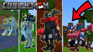 SHINY ASH GRENINJA! Cobblemon Minecraft Pixelmon