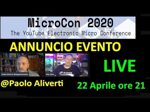 0568: LIVE - Annuncio Evento MicroCon 2020 con @Paolo Aliverti 