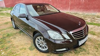 للبيع سيارة ميرسيديس E220 الاوتوماتيك 2010 ديوانة 2013 العامرة w212 مازوط المليح الصح والعمل 