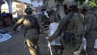 IDF Delivering Humanitarian Aid to Shifa Hospital