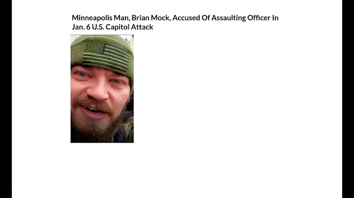 US Capitol Arrests: Brian Mock