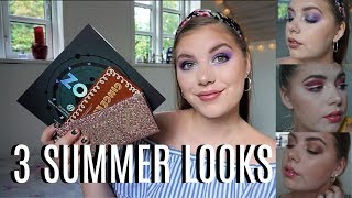 3 SUMMER LOOKS USING 3 WINTER PALETTES // BY PAULA