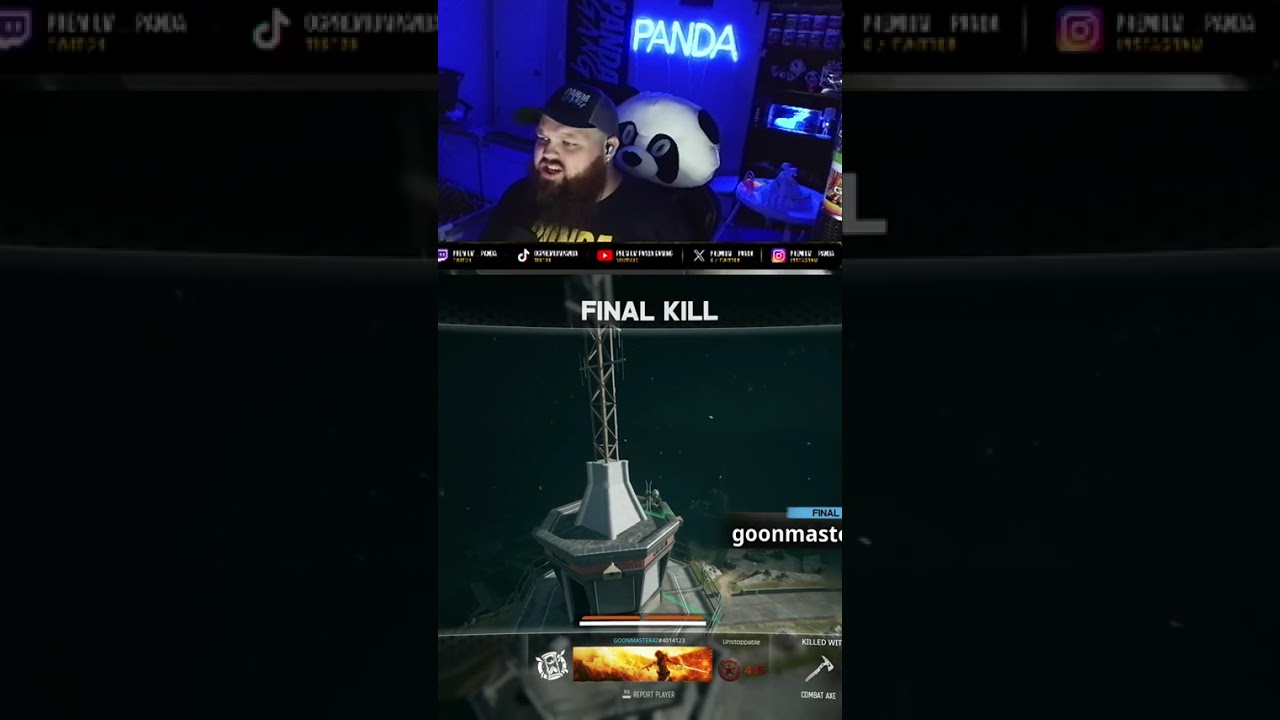 insane tomahawk from a viewer | #premium__panda on #Twitch #tiktok #callofduty #warzone #rebirth
