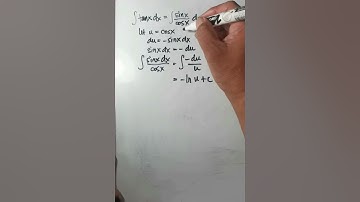 integral of tan x  #maths #mathematics #education