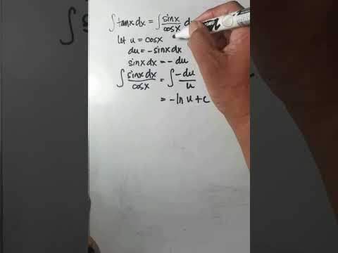 integral of tan