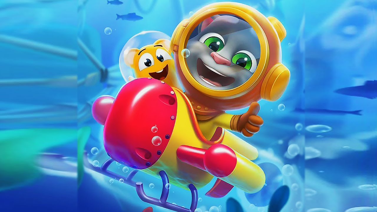 МОЙ ГОВОРЯЩИЙ ТОМ 2 ОБНОВЛЕНИЕ #68 друзья Анджела Ухаживаем за питомцем #Том_2 #Том