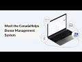 Meet the canadahelps donor management system