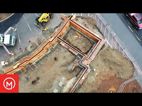 Lake Youngs Elementary School Concrete Wall Pour — Merit Construction