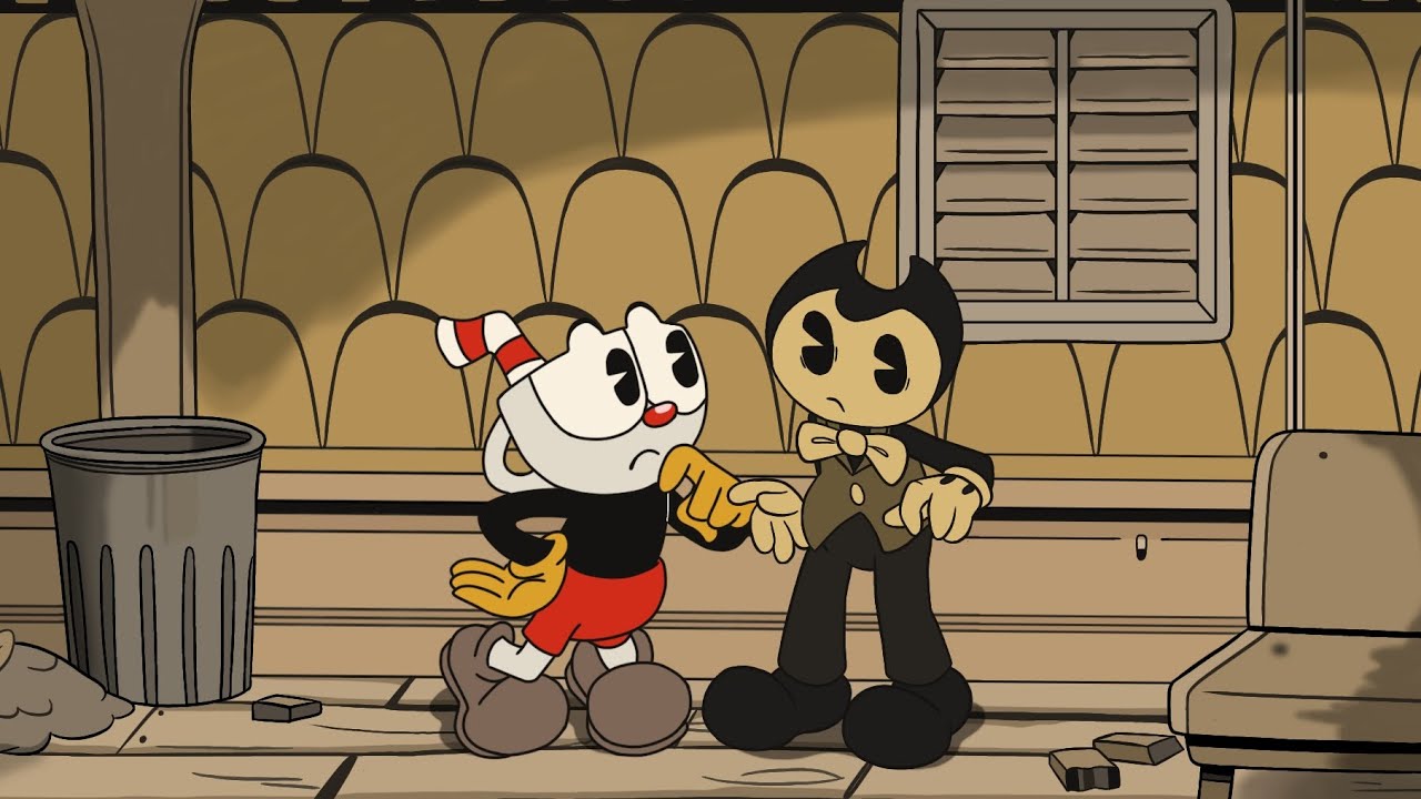 Bendy in The Cuphead Show - Fan-Made Trailer + Bonus - Blue