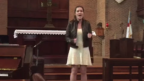 Sara Slaughter sing Astonishing