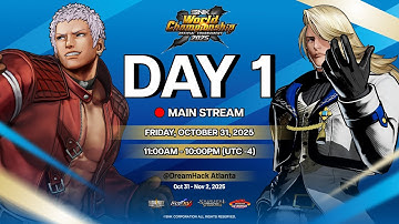 SNK World Championship 2025 - Day 1 - FATAL FURY: City of the Wolves, KOF XV & SAMURAI SHODOWN