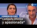 Macarena Olona responde a Carlos Herrera desde Sevilla en 'Herrera en COPE'