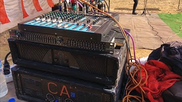 Sound Check|| FDB 15”double two speakers,two single bass CAT and wharfadale evpx15 🔊🔊🔈🔈🔉📢