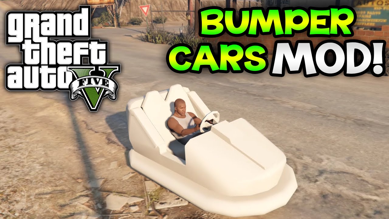 GTA 5 PC Mods Bumper Car Mod! Drivable Bumper Cars In GTA 5 YouTube