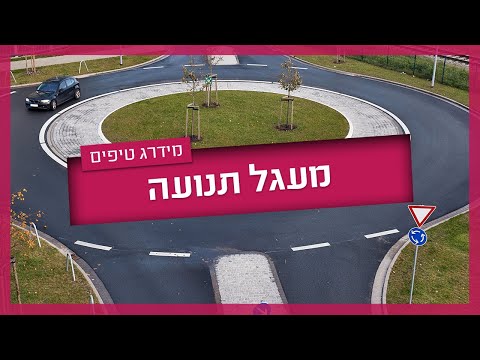 מעגל תנועה - איך נוהגים בכיכר דו נתיבית / חד נתיבית #טסט_ראשון #drivinglessons