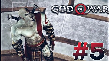 GOD OF WAR CHAINS OF OLYMPUS PART 5 NEW PSP GAMEPLAY PPSSPP NEW GAMEPLAY 2023