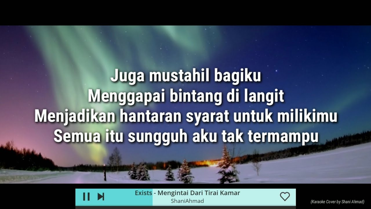 lirik lagu mengintai dari tirai kamar