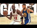 NBA 2K22 PC | MICHAEL JORDAN VS STEPHEN CURRY DUEL IN GAME 1