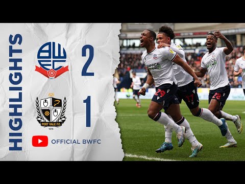 Bolton Port Vale Goals And Highlights