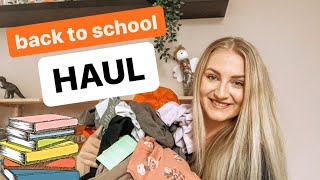 BACK TO SCHOOL | HAUL oblečení do školy