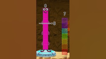 Numberblocks Learn to Count 8 Magic Run World in Barn New Season | Numberblocks Find Missing Number