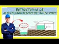 ESTRUCTURAS DE ALMACEN DE AGUA  2021