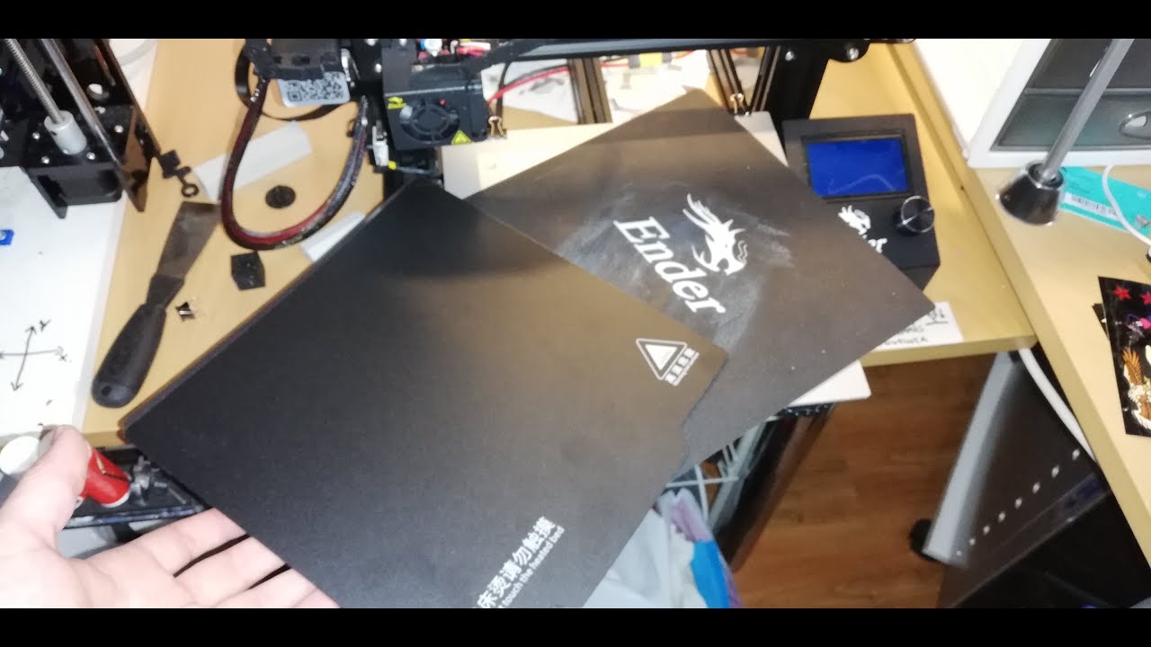 Ender 3 bed installation YouTube