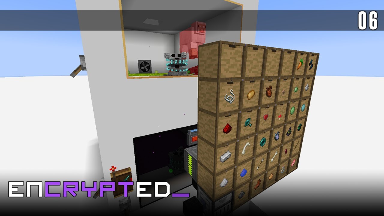 [Minecraft] Encrypted_ #06 - Les fermes à mobs [FR] - YouTube