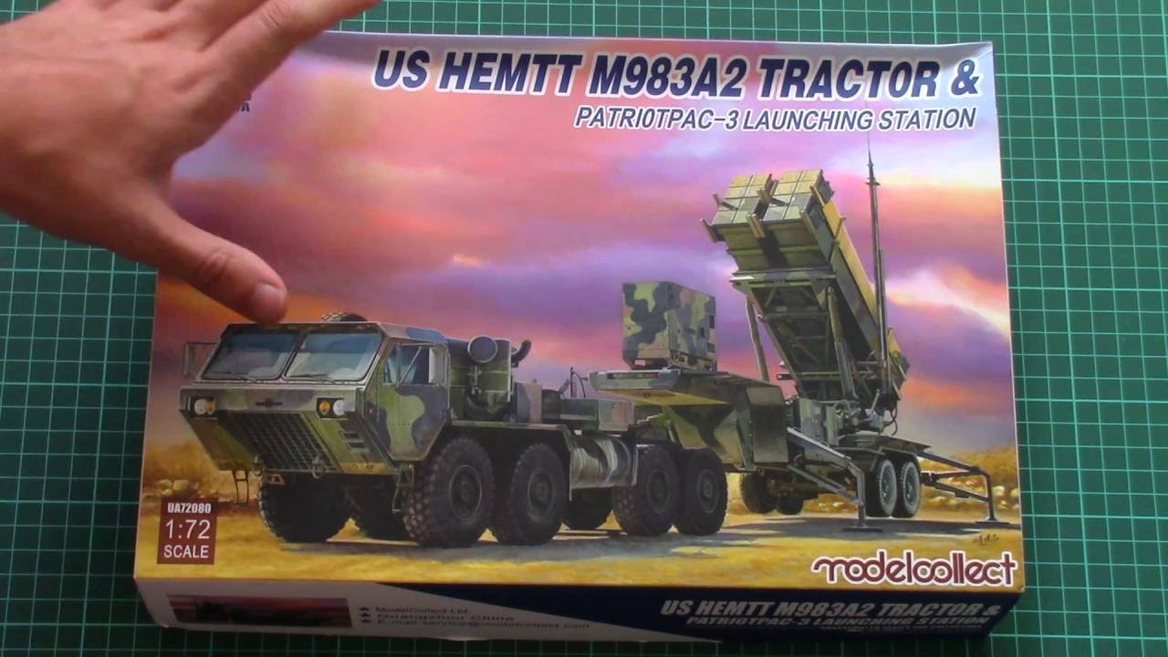 Modelcollect 1/72 HEMTT M983A2 & Patriotpac-3 (UA72080) Review 